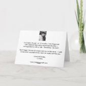 Carte de voeux - Angel en vol (Dos)