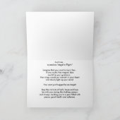 Carte de voeux - Angel en vol (Intérieur)