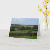 Carte de voeux anglaise (Fleur jaune)