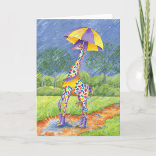 Carte de voeux Annabelle Splash