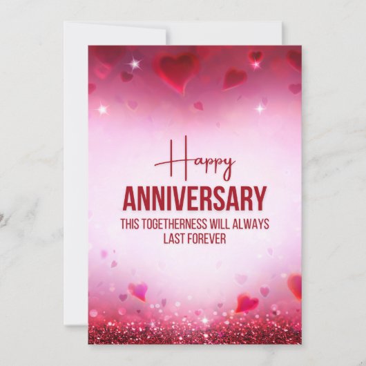 Carte de voeux Anniversaire (Devant)