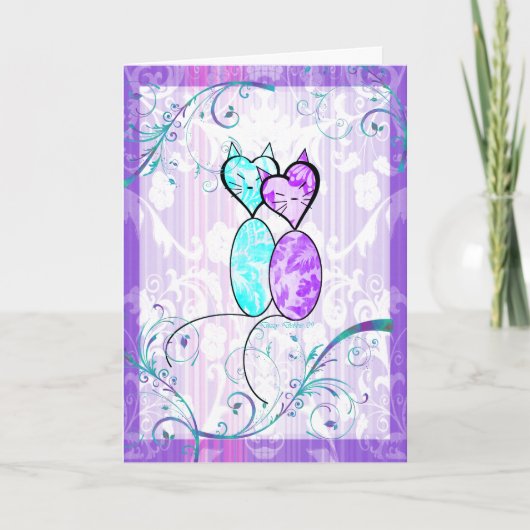 Carte de voeux Anniversaire (Devant)