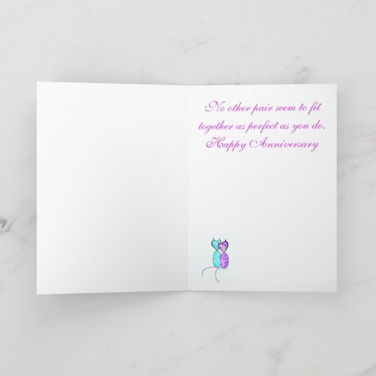 Carte de voeux Anniversaire (Intérieur)