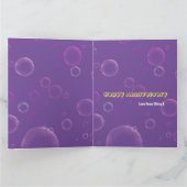 Carte de voeux Anniversaire (Intérieur)