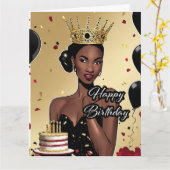 Carte de voeux Anniversaire (Fleur jaune)