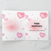 Carte de voeux Anniversaire (Intérieur)