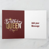 Carte de voeux Anniversaire (Intérieur)