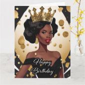 Carte de voeux Anniversaire (Fleur jaune)