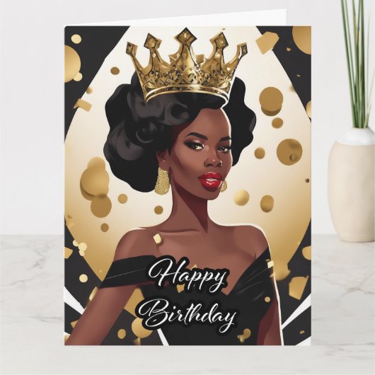 Carte de voeux Anniversaire (Devant)