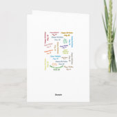 Carte de vœux Anniversaire 28 août (Dos)