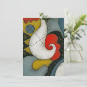 Carte de vœux anniversaire Ballon (Debout devant)