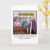 Carte De Voeux Anniversaire Drôle Pour Couple (Fleur jaune)