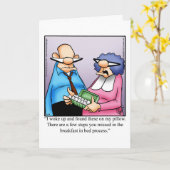 Carte De Voeux Anniversaire Drôle Pour Eux (Fleur jaune)