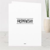 Carte de voeux Anniversaire Fist Bump par FacePrin (Dos)