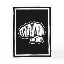 Carte de voeux Anniversaire Fist Bump par FacePrin