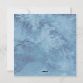 Carte de voeux Anniversaire Souhaitez-vous des vag (Dos)