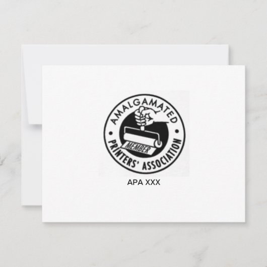 Carte de voeux APA (Devant)