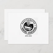 Carte de voeux APA (Devant / Derrière)