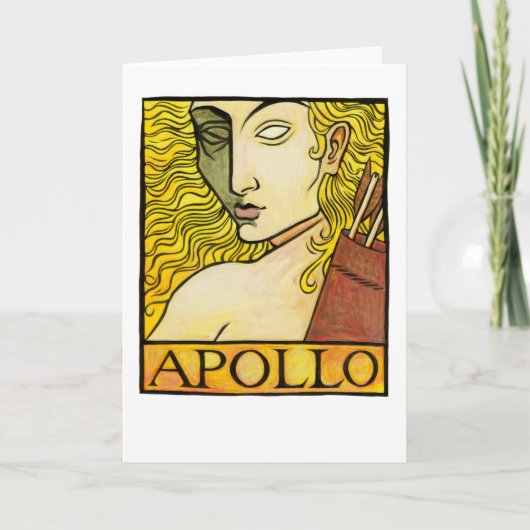 Carte de voeux Apollo (Devant)