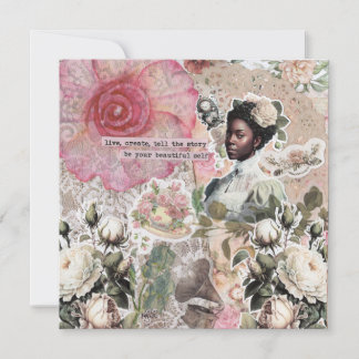 Carte de voeux Appartement Africain-Américain