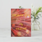 Carte de voeux Appartement Merci À Ami (Debout devant)