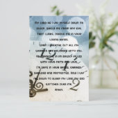 Carte de voeux Appartement pour la prière quotidie (Debout devant)