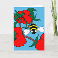 Carte de vœux Apple Delight (intérieur vierge)
