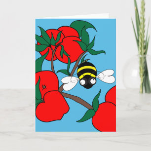 Carte de vœux Apple Delight (intérieur vierge)