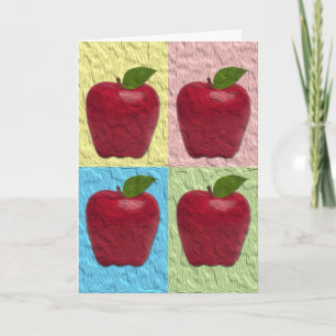 Carte de vœux Apple Rosh Hashanah