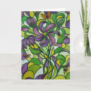 Carte de voeux aquarelle