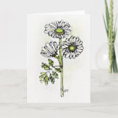 Carte de voeux - Aquarelle NGA - Faisceaux blancs (Devant)