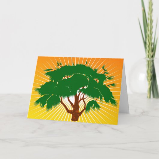 Carte de voeux arborescente (Devant)