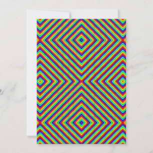 Carte de vœux Arc-en-ciel X