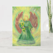 Carte de voeux Archangel Raphael avec message (Devant)