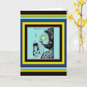 Carte de voeux arménienne (Fleur jaune)