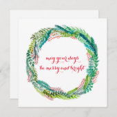 Carte de voeux Art for Charity (Devant / Derrière)