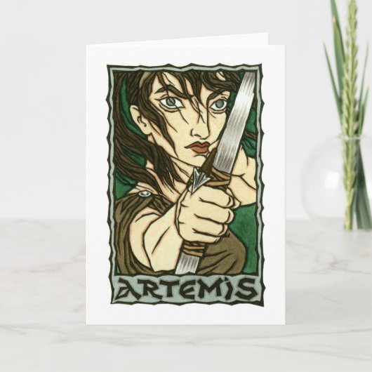 Carte de voeux Artemis (Devant)