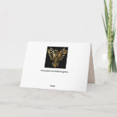 carte de voeux ascendante phoenix (Dos)
