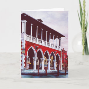 Carte de vœux au charme vénitien