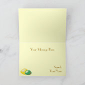 Carte de voeux au citron (Intérieur)