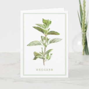 CARTE DE VŒUX AU THYM FRESH