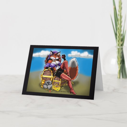 Carte de voeux au trésor (Devant)