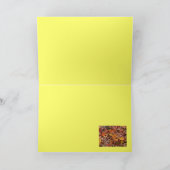 Carte de voeux/Automne (Intérieur)