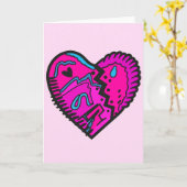 Carte de vœux aux couleurs vives sur le thème des  (Fleur jaune)