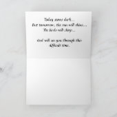 Carte de voeux aux heures difficiles (Intérieur)