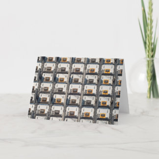 Carte de voeux avec écran LED