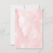 Carte de voeux avec la fille Boho afro-américaine (Dos)