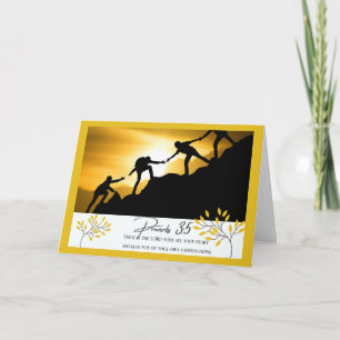 Carte de vœux avec le verset biblique Proverbes 3: