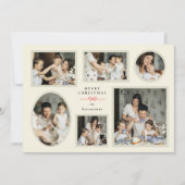 Carte de vœux avec mur de galerie (Devant)