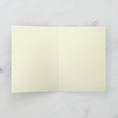 carte de vœux avec ornement de chaton (Intérieur)